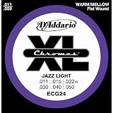 guitar strings D Addario Guitar Strings Set Chromes Jazz Light Electronics guitar strings