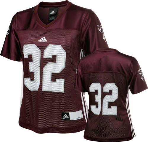 Texas A&M Aggies Women's Football Jersey: adidas Maroon #32 Replica Women's Football Jersey