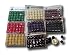 Search : Lot of 80 Packages of assorted colored Wood beads Crafts preschool