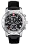 Wenger Men's 70805 Alpine Swiss Rallye Black Dial Black Leather Strap Watch