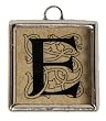 Upper/Lower Case Monogram Necklace - E Upper/Lower Case Monogram Necklace - E