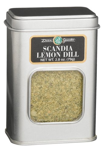 Dean Jacobs Scandia Lemon Dill , 2.8-Ounce Tins (Pack of 6) by Dean Jacobs