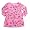 So Fun - Toddler Girls Long Sleeve Floral Knit Dress, Pink (Size 3)