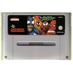 SNES Spiel: Seperation Anxiety Spider-Man Venom Marvel NUR DAS EINZELNE SPIEL-MODUL (f�r SNES Super Nintendo, PAL, deutsch)