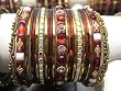 Indian Bangles for Kids Chicklet English Pink