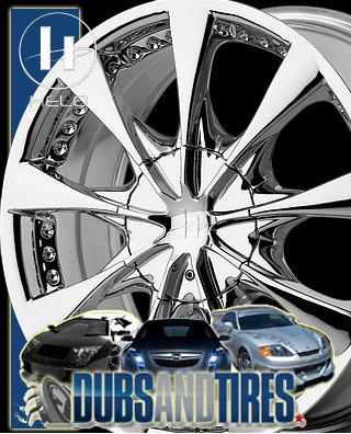 Helo HE827 Chrome Wheel - (17x7.5/5x114.3mm)