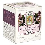 Tadin Tea, Siete Azahares (Seven Blossom) Tea, 12-bags, 12 boxes
