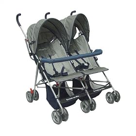 Dream On Me 447+P Twin Double Stroller Color: Pink