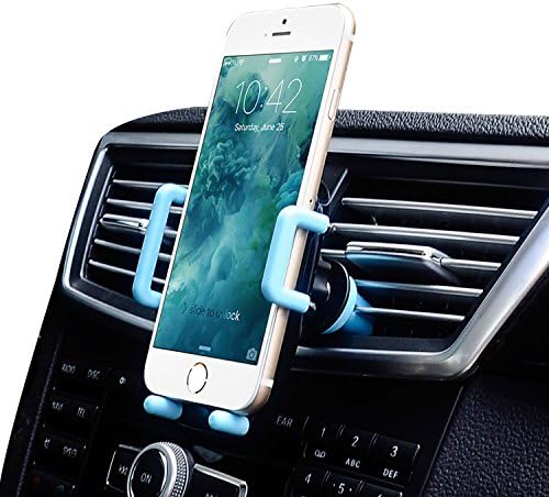 Air Vent Mount, Mabra Iphone Car Holder Cell Phone Holder Nexus 5 Vent Mount Universal Cradle for iPhone 6/6S Plus 5S/5C/SE, Galaxy Note 7/5/4/3, Galaxy S5 S6 S7 Edge ,Nexus LG And More Blue