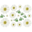 transForms Removable Rub-On Wall Transfers: Lazy Daisies