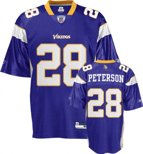 Reebok Minnesota Vikings Adrian Peterson Replica Jersey Extra Large