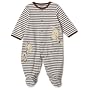 Little Me Hungry Giraffe Footie, Brown