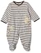 Little Me Hungry Giraffe Footie, Brown