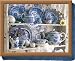 Lap Tray Blue & White China