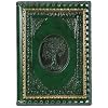 The Tree Of Life Refillable Leather Journal with Embossed Tree Designs, Ivory Sheets, Lined, 5 3/4x8