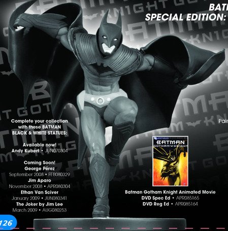 Batman Black & White Statue: Special Edition: Batman Gotham Knight 2