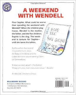 A Weekend with Wendell: Kevin Henkes: 9780688140243: Amazon.com: Books