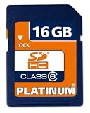 Produkt-Bild: Platinum Secure Digital High Capacity (SDHC) Speicherkarte 16 GB