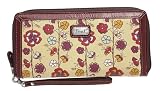 Fossil Wallets - Printed Travel Wallet (Color: Red Multi)