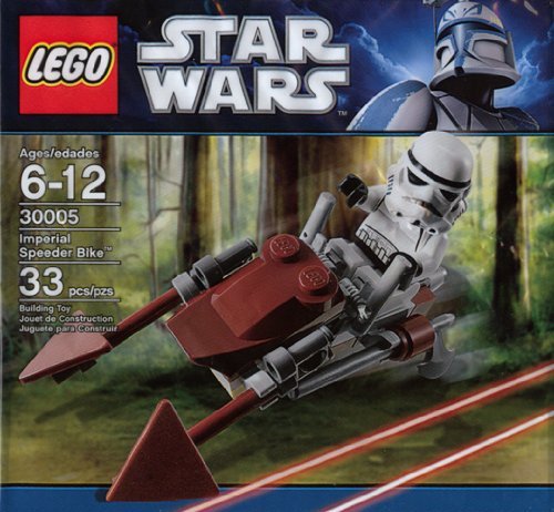 LEGO Star Wars 30005 Imperial Speeder Bike, 33 Piece Bagged Set with LEGOLAND Coupon 51Lqh19LxwL LEGO Star Wars 30005 Imperial Speeder Bike, 33 Piece Bagged Set with LEGOLAND Coupon