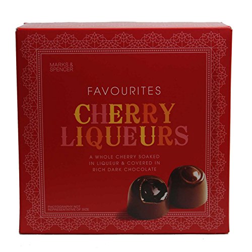 Marks & Spencer Cherry Liquers Covered in Dark Chocolate 225g (from the UK)