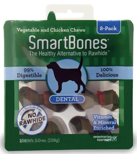 pets smart grooming:Smart Bone Smart Bone Dental Bone Sb Dental Mini 8Pk Treats & Chews