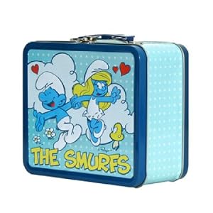Smurfette Smurfs Classic Metal Retro Style Lunchbox
