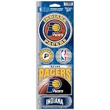 Indiana Pacers Official 10.5" x 4" Prismatic Decal Set