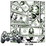 Playstation 3 Skin - System Console Skin and two PS3 Controller Skins - Phat Cash