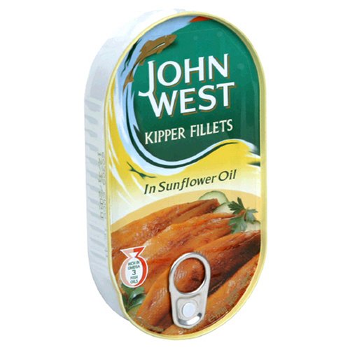 John West Kippers in Oil, 6.7-Ounce Cans (Pack of 10) by John West