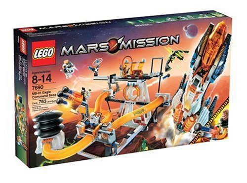Childrens Toyshop  Toys : LEGO Mars Mission MB-01 Command Base