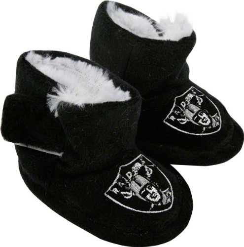 Oakland Raiders Baby Slipper Boot