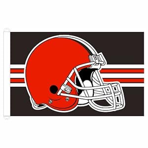 NFL Cleveland Browns 3-by-5 foot Stripe Design Flag