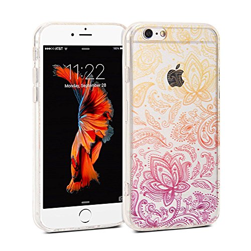 GMYLE Slim Floral Case for Apple iPhone 6 / 6S - Baby Pink Daisy