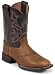 Unisex Kid's JUSTIN BOOTS Black Cow Cowboy Boots