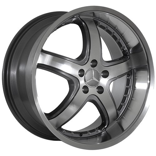 20 Inch Mercedes Wheels Rims Gunmetal (set of 
