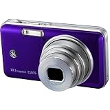 Buy GE E1035 10MP Digital Camera 3X Optical Zoom (Purple Color) by GE