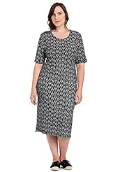 Polyester Cocktail Paisley Elbow Length Sleeves Bodycon Dress/Maxi Dress 