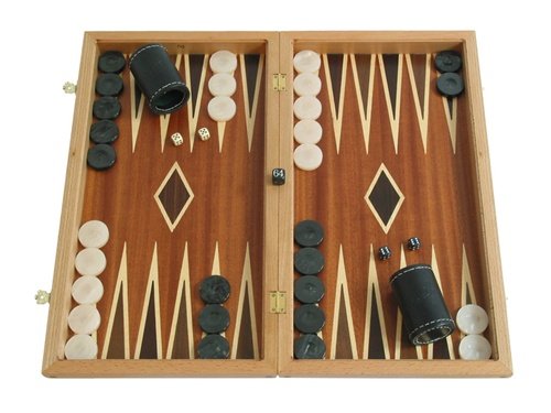 Mahogany Backgammon Set with Double Inlays Large Wood Case 19 51Lqwb9PdvL Mahogany Backgammon Set with Double Inlays Large Wood Case 19