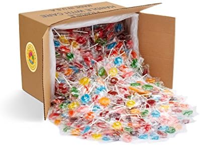 Candy Creek Oval Fruit Pops, Bulk 18 pound Carton