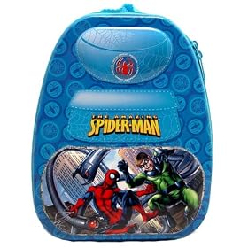 Spiderman Tin Lunch Box Bag by Boyz Lunch Bags