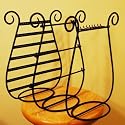 Set of 3 Black Jewlery Organizers - Black Necklace Holder / Bracelet Holder / Earring Holder ~ Jewelry Organizer / Tree / Stand / Display