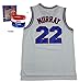 Murray 22 Space Jam Jersey Basketball Jersey Include Free Themed Wristbands Gift