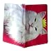 Pink Royal Kitty Passport Case