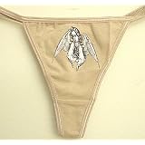 Thrill Ride Spade Baby Tattoo Thong Panty Nude - Tattoo Design Thong Panties by Thrill Ride