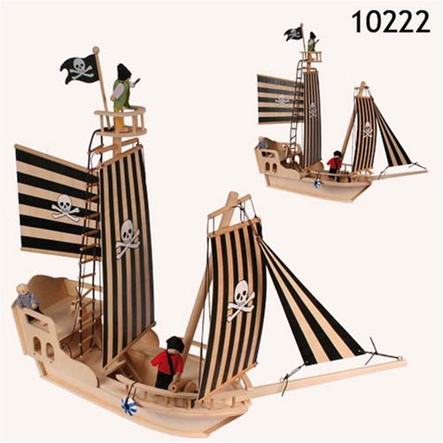 Childrens Toyshop  Toys : Pirate boat deluxe