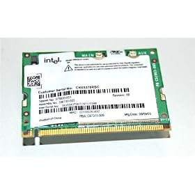 Intel PRO Wireless 2915ABG Mini PCI WLAN Card, 802.11a, 802.11b, 802.11g