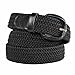 Eurosport Black Braided Elastic Stretch Belt Size XX-Large