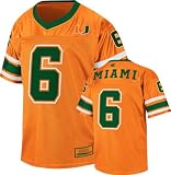 Miami Hurricanes Youth Orange Stadium Football Jersey