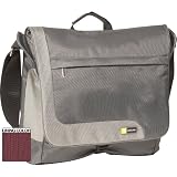 Case Logic TKM-15 15.4-Inch Laptop Messenger Bag (Gray/Silver)